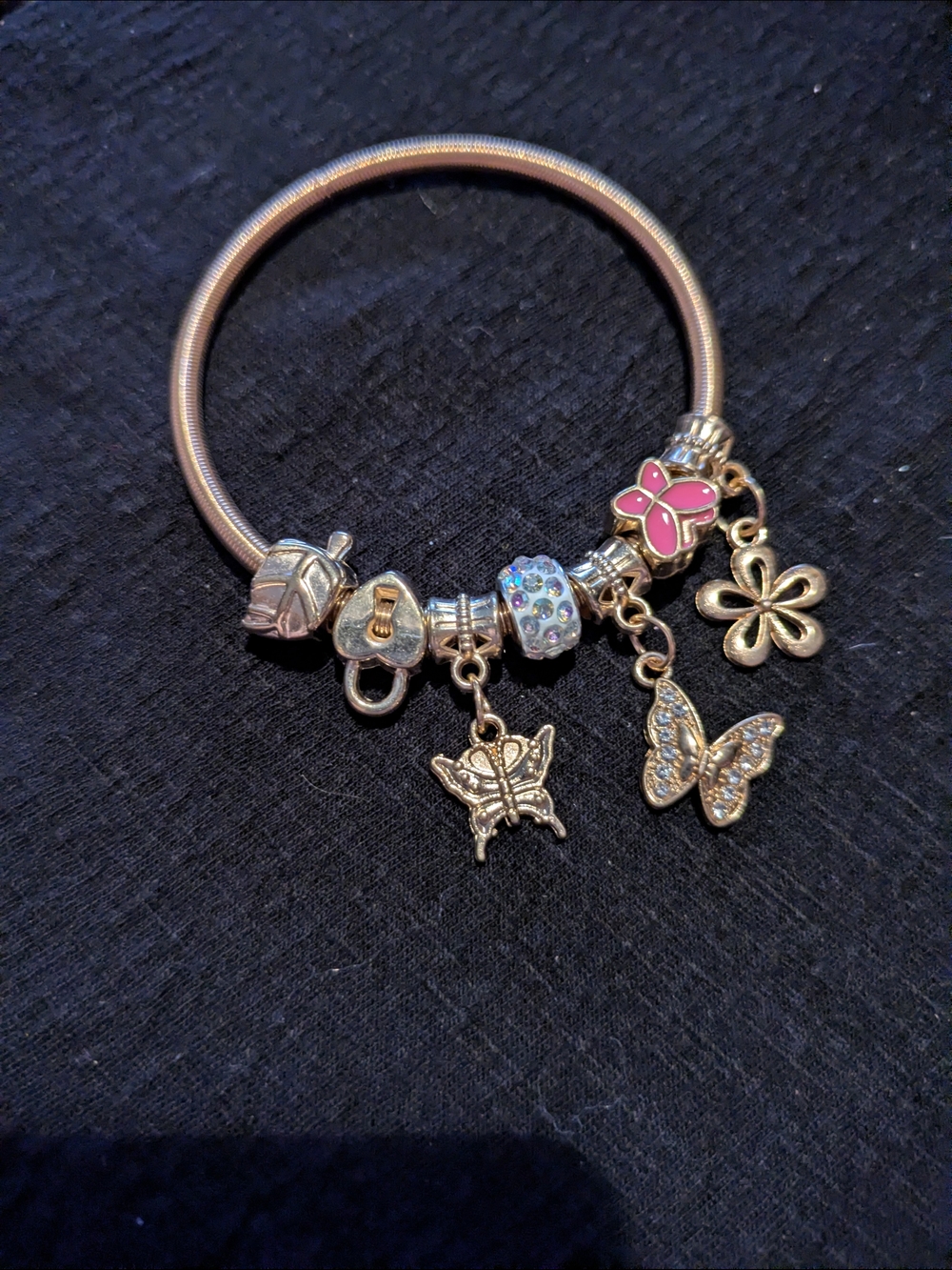 2 bracelets - Elegant Charms, And OSFA